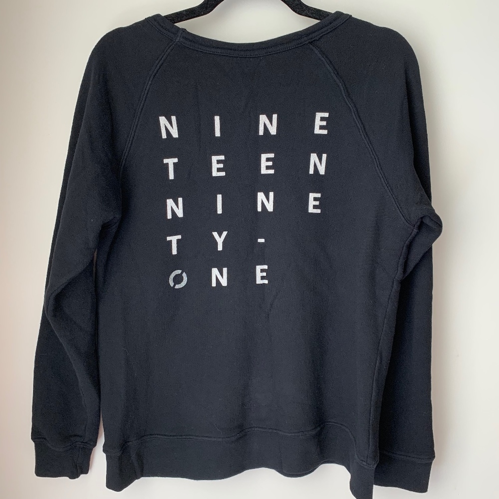 Equinox 1991 Black Sweater (MEDIUM)